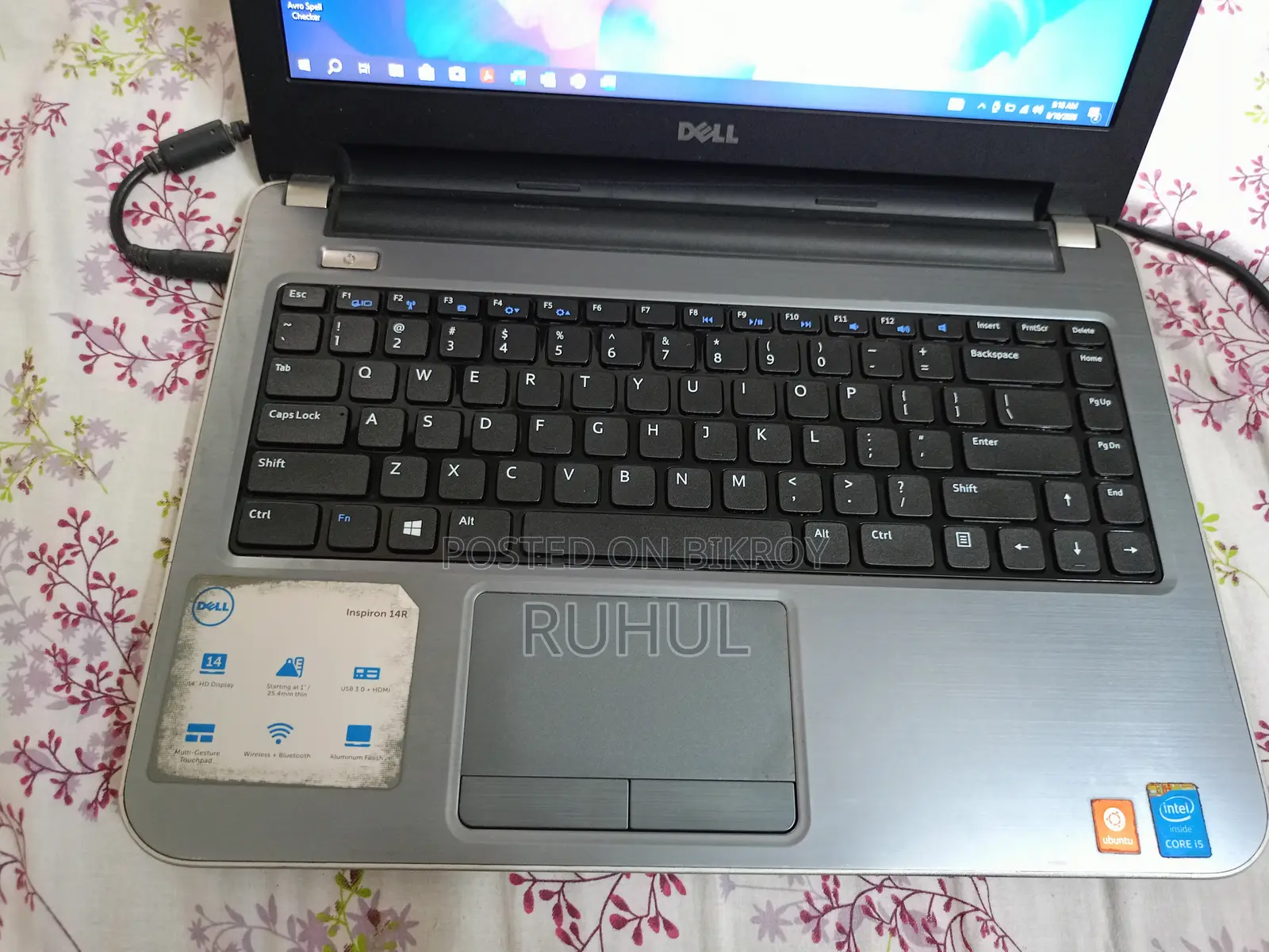 Laptop Dell Inspiron 14R 8GB Intel Core i5 HDD 500GB
