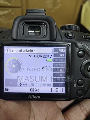 Nikon DSLR Camera 3200d Lens 55-200 With Charger