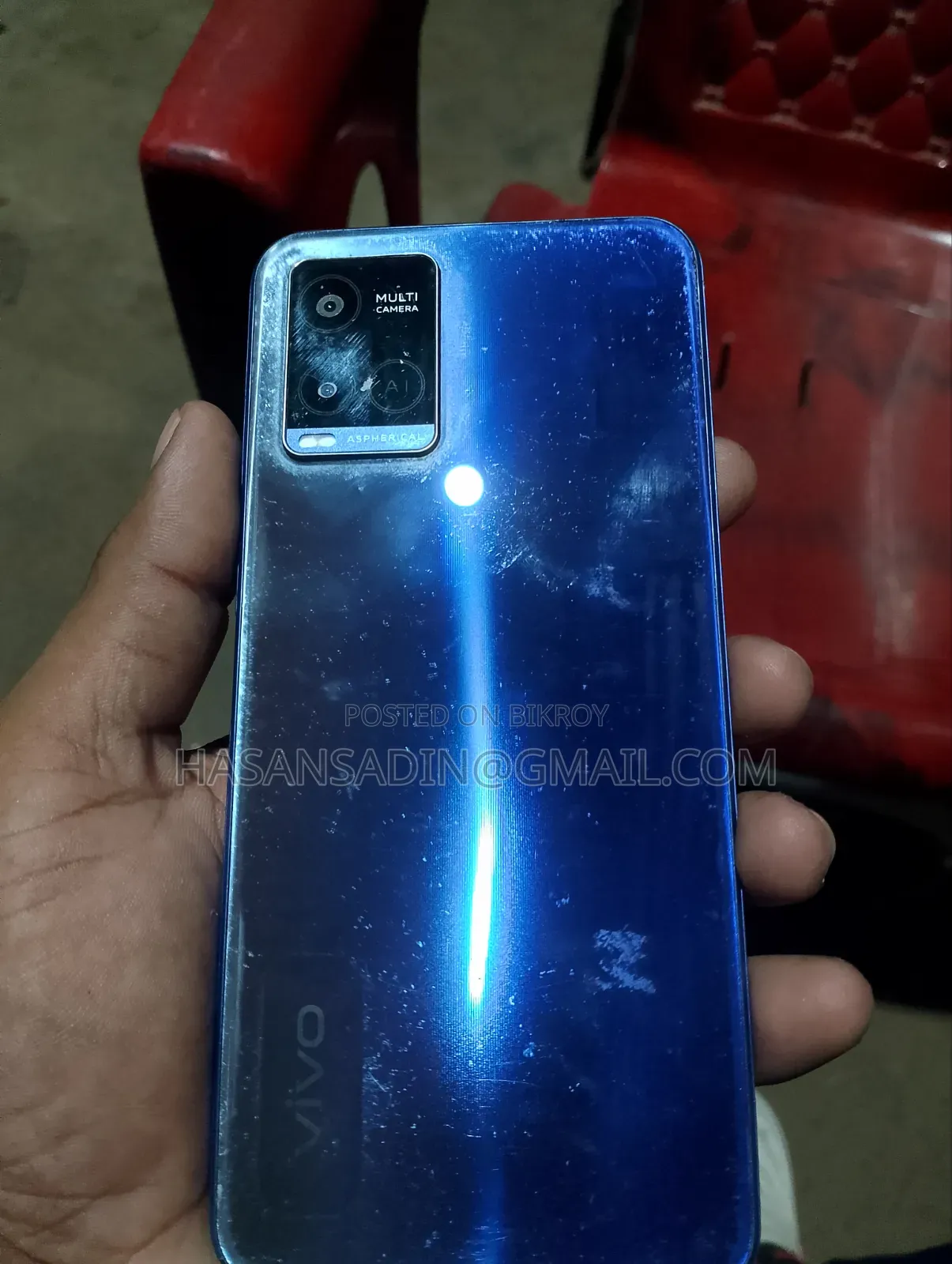 Vivo Y21 64 GB Blue