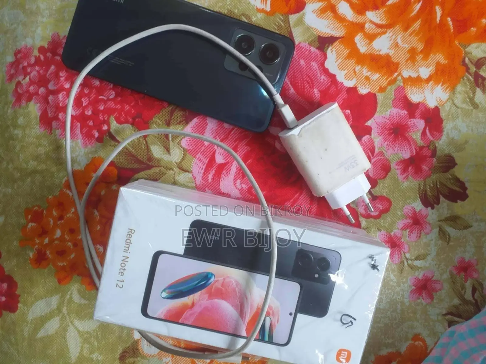 New Xiaomi Redmi Note 12 128 GB Black