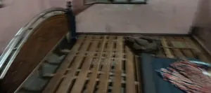Large Wooden Bed