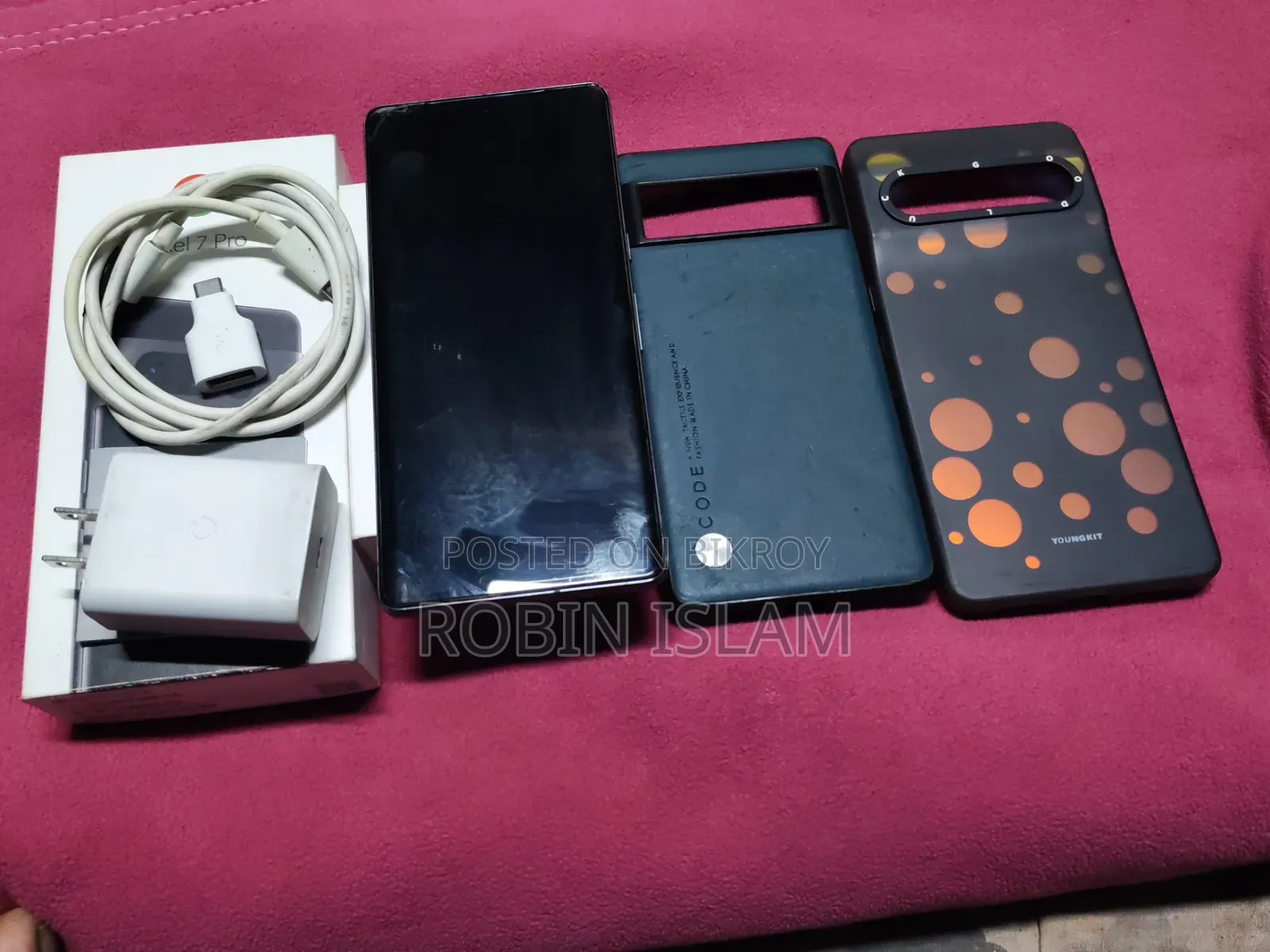 গুগল পিক্সেল ৭ প্রো ১২৮ জিবি ব্ল্যাক