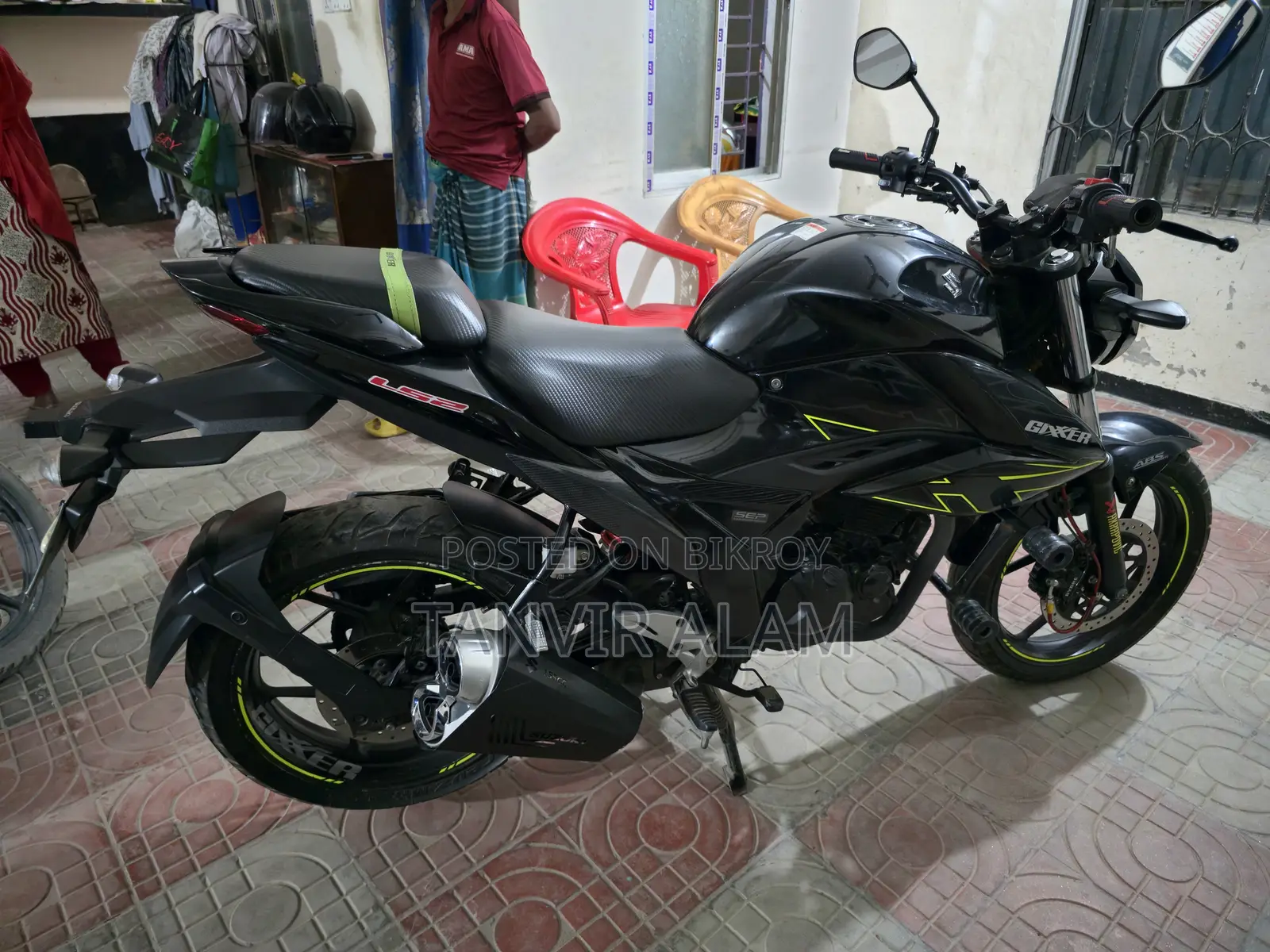 Suzuki Gixxer 2023 Black
