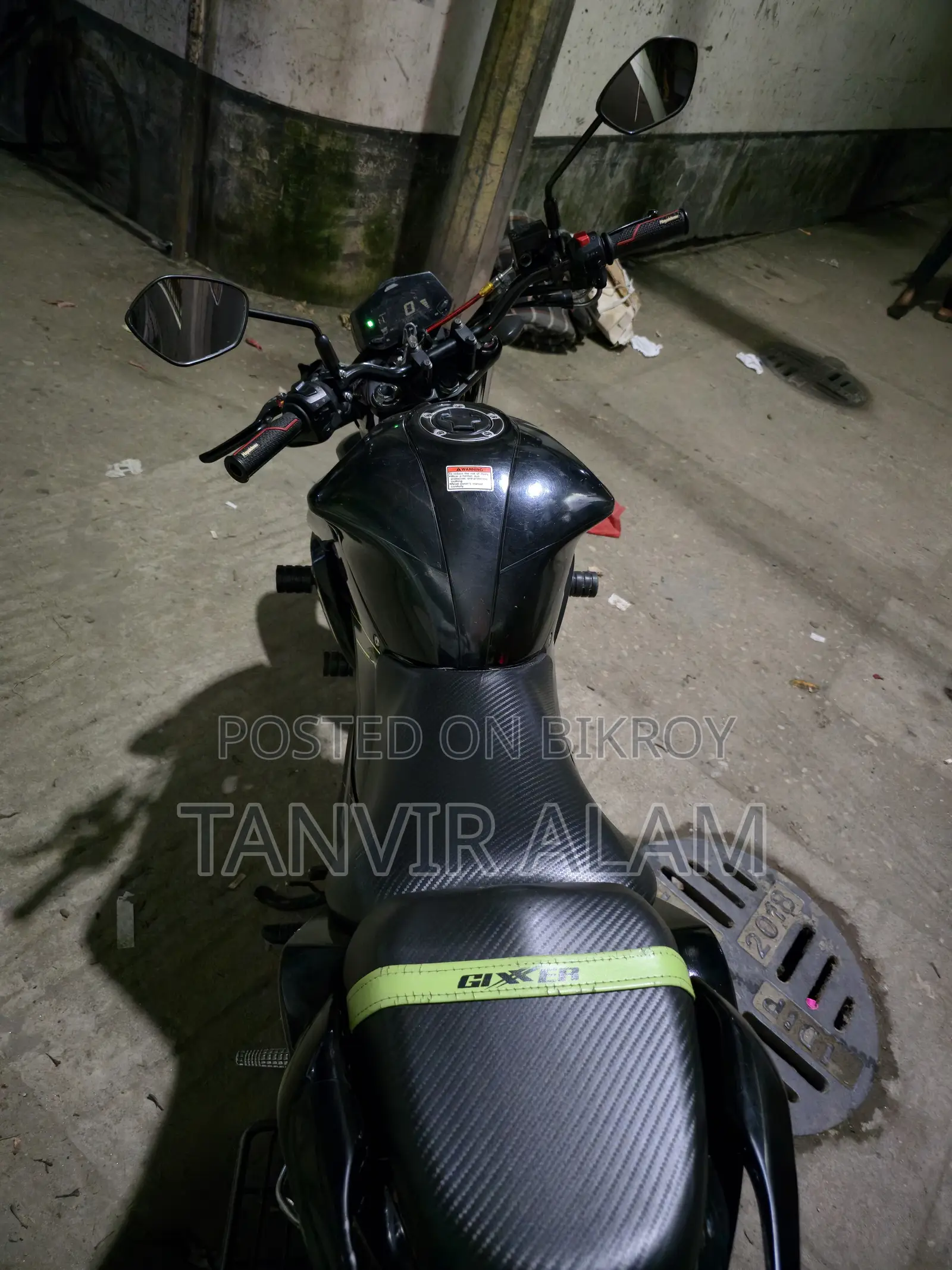 Suzuki Gixxer 2023 Black