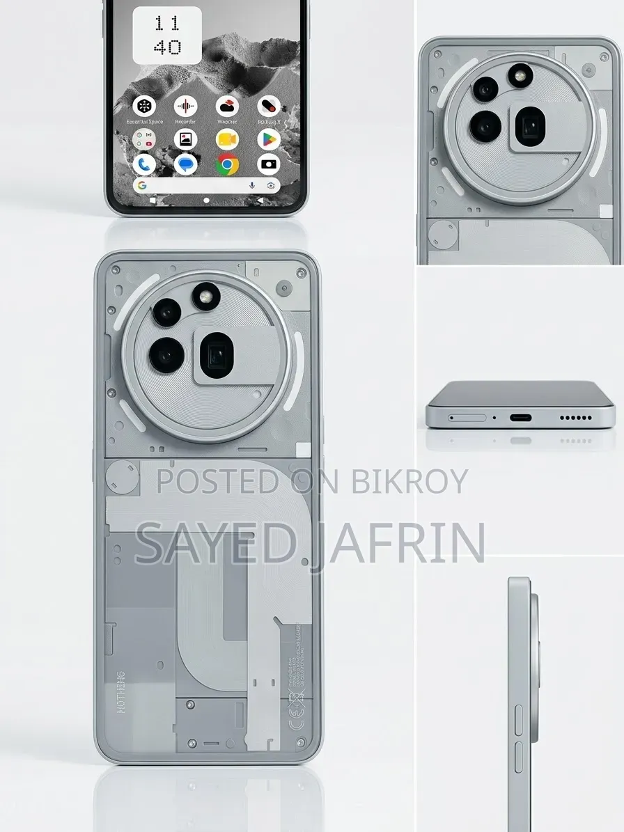 Nothing Phone 3a Pro 128 GB Gray