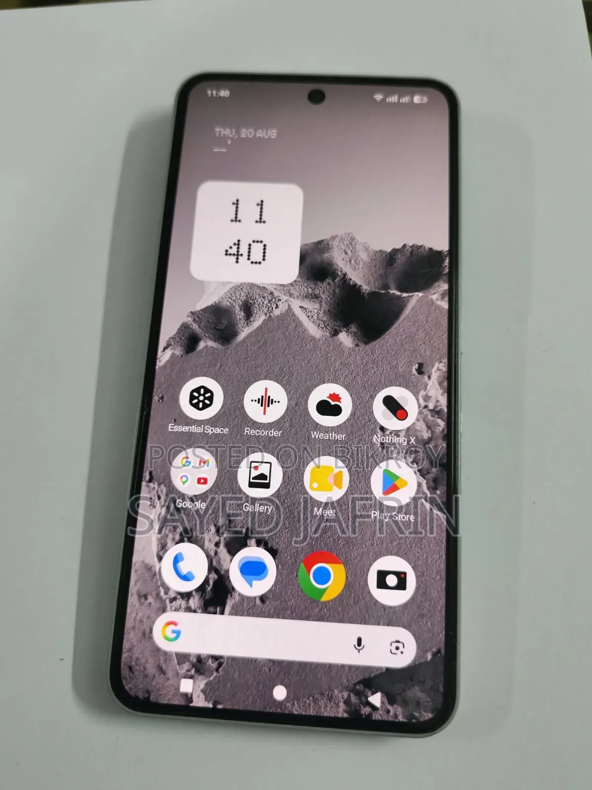 Nothing Phone 3a Pro 128 GB Gray