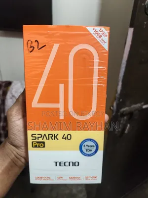 Tecno Spark 40 Pro 128 GB Blue