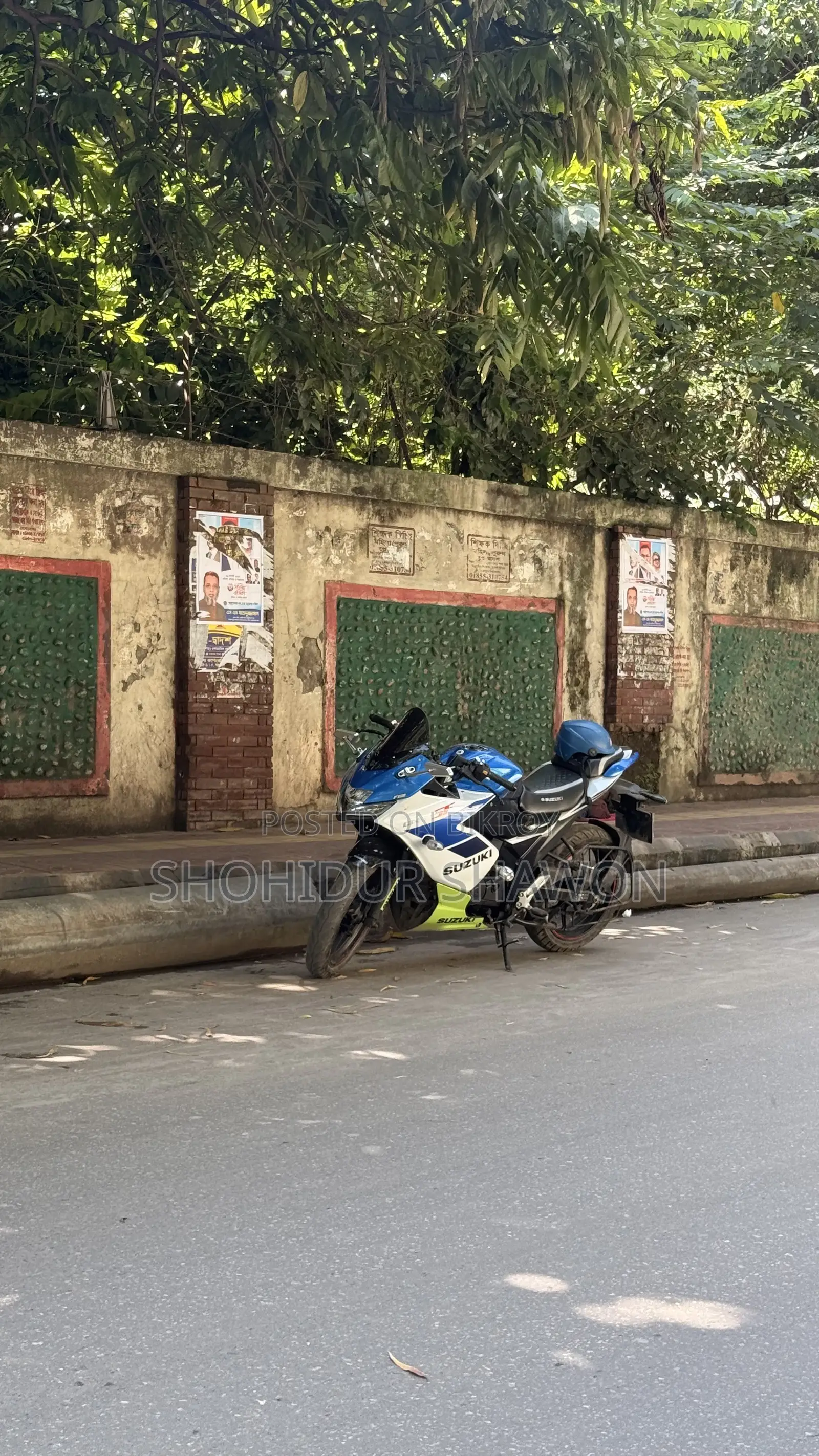 New Suzuki Gixxer SF 2025 Blue