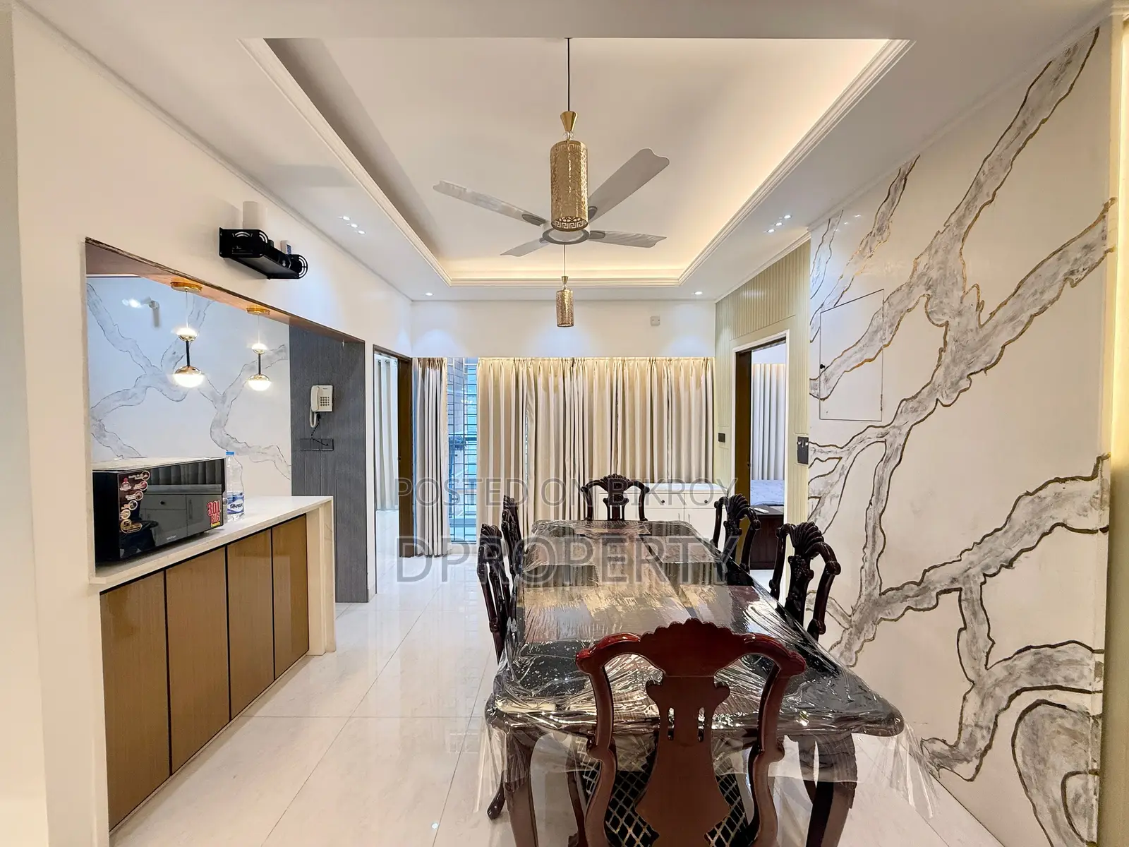 Furnished 3-Bedroom Apartment in Uttara for Rent