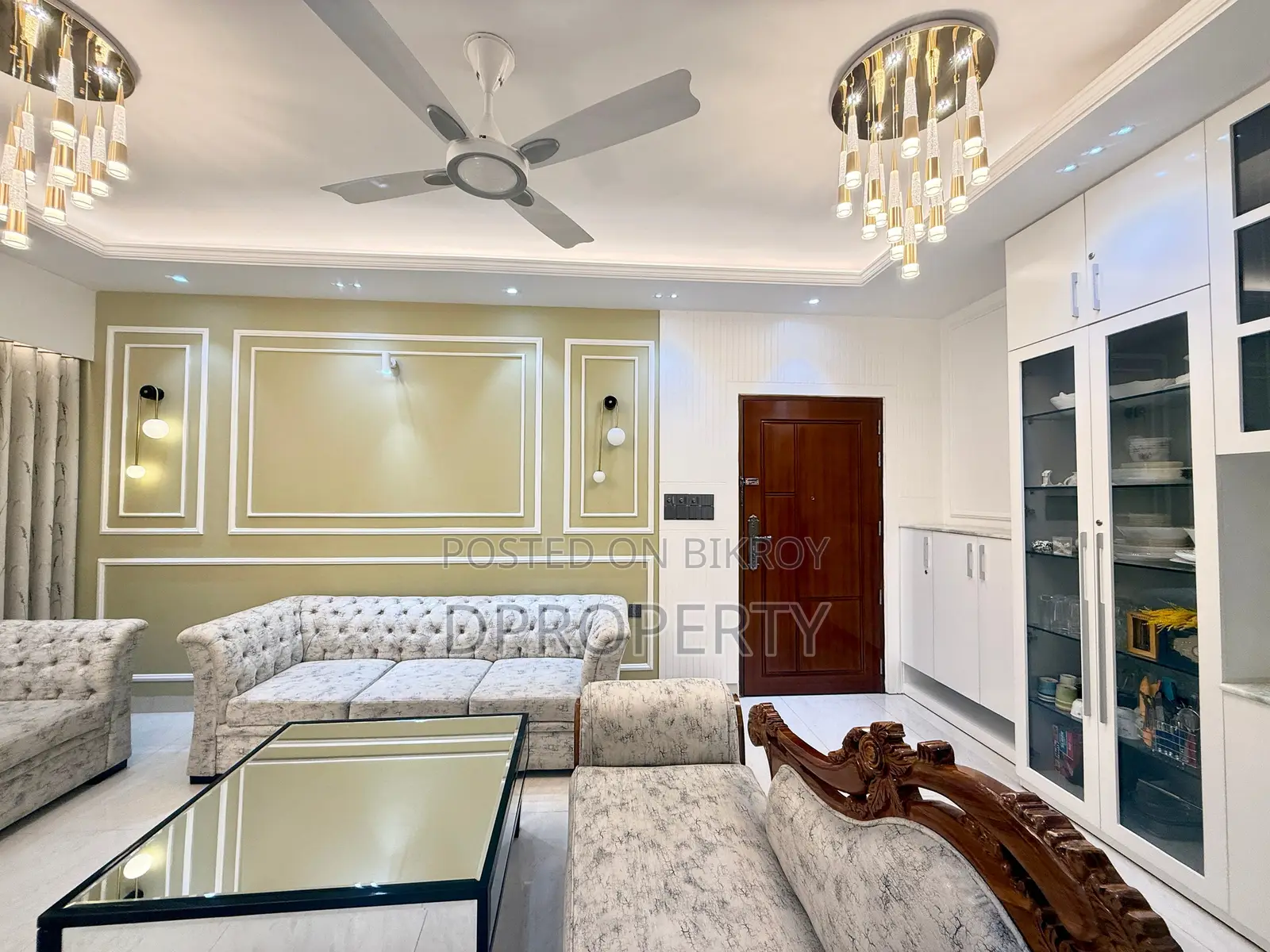 Furnished 3-Bedroom Apartment in Uttara for Rent