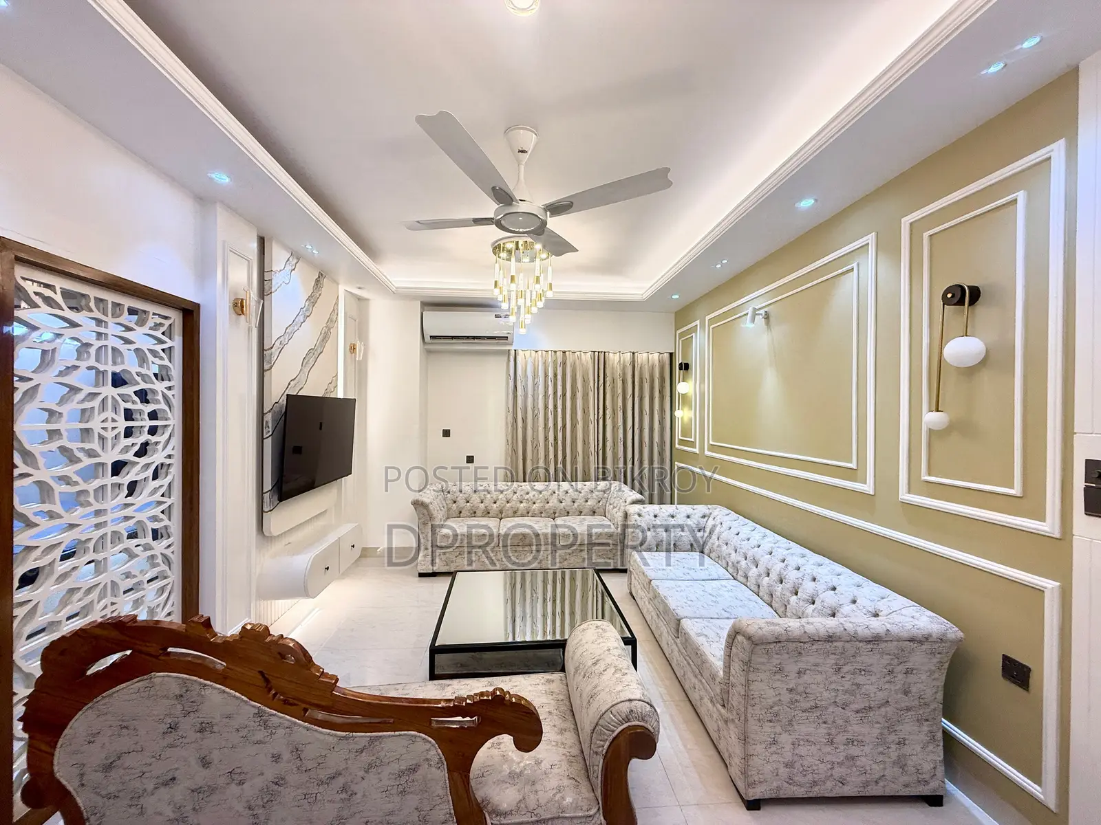 Furnished 3-Bedroom Apartment in Uttara for Rent