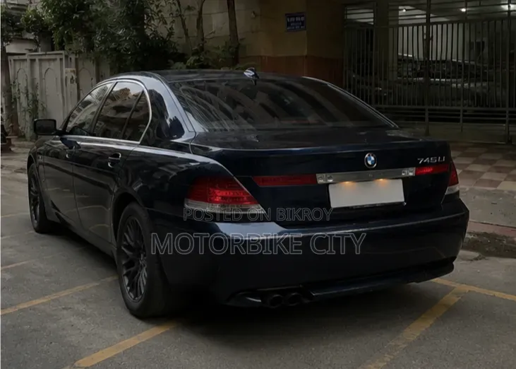 BMW 7 Series 730Li 2005 Black
