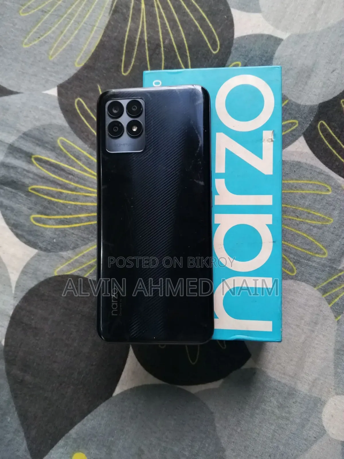 রিয়েলমি নারজো ৫০ ১২৮ জিবি ব্ল্যাক