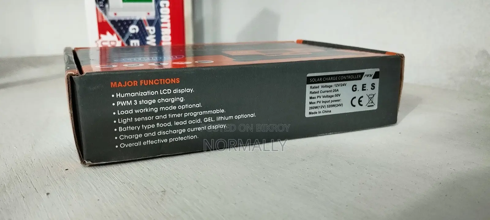 PWM Solar Panel Controller 20A