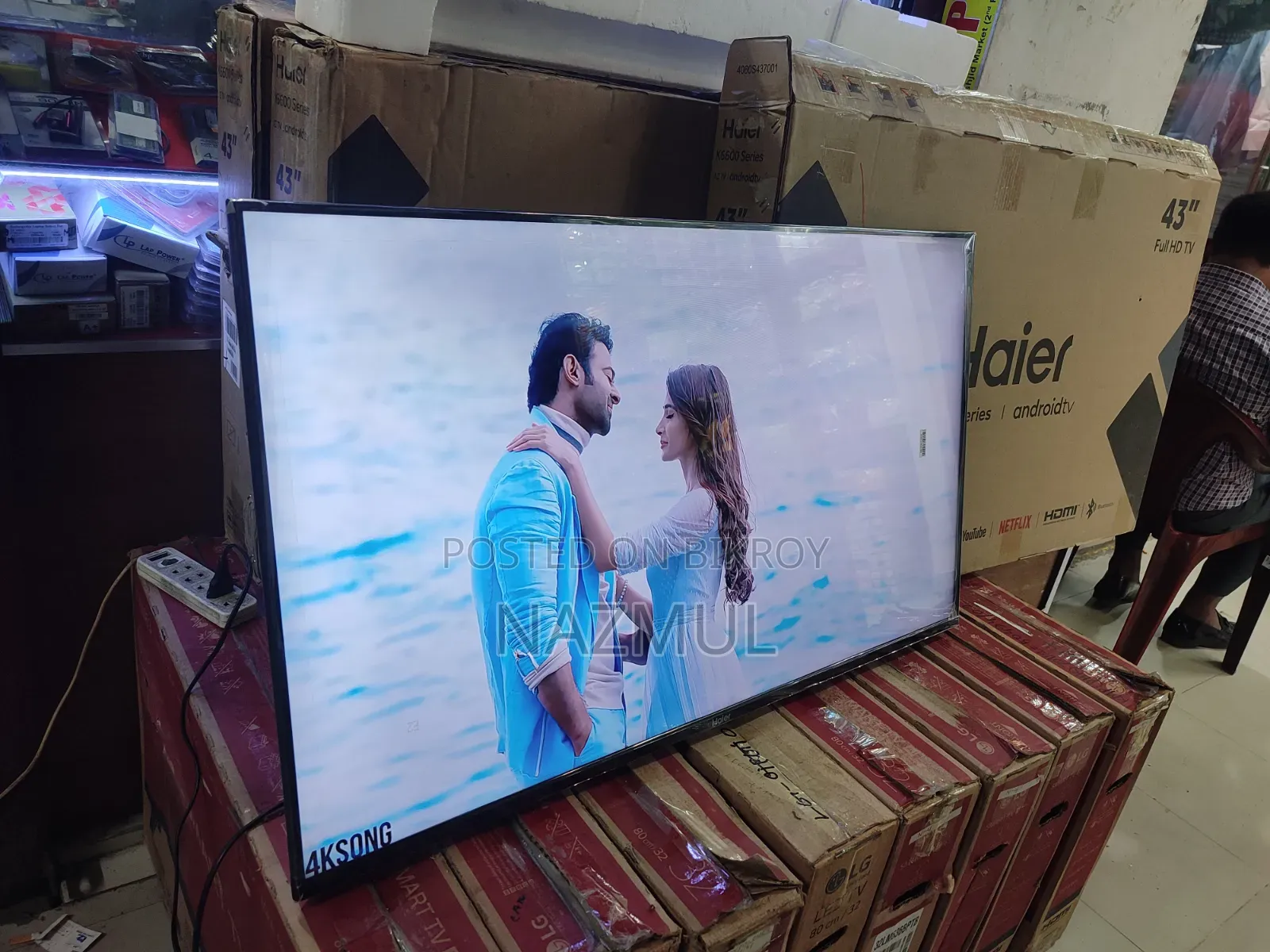 Haier 43" Support LED TV Full Original