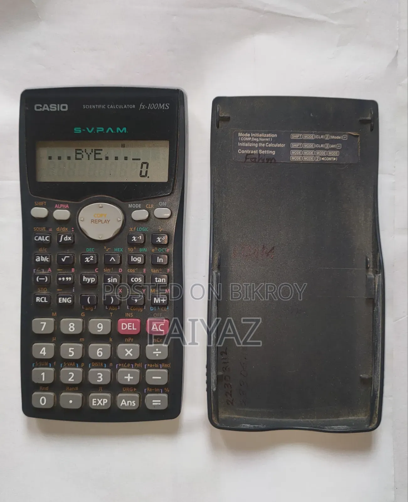 CASIO - Fx100MS - Scientific Calculator