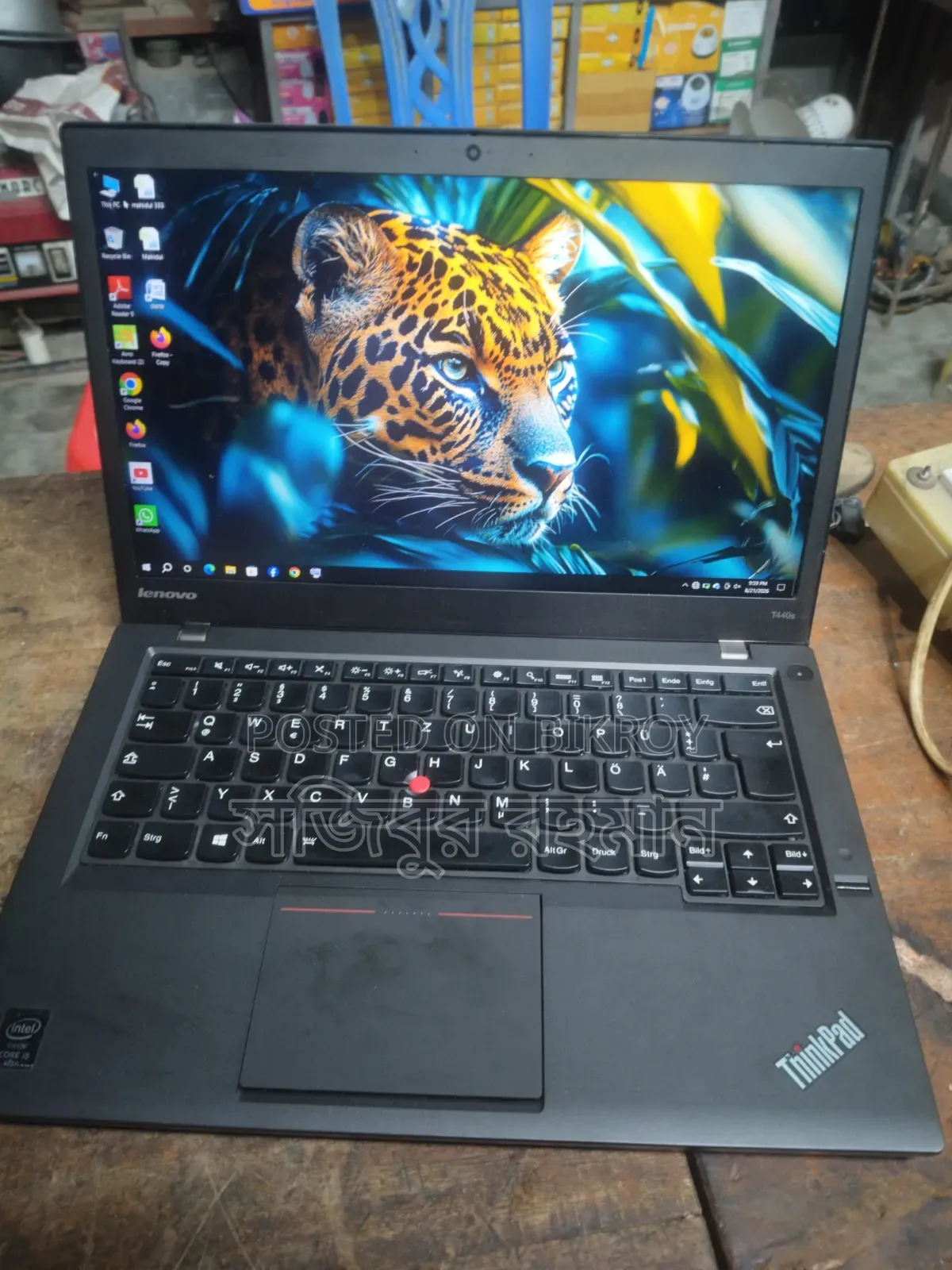 Laptop Lenovo ThinkPad T490s 8GB Intel Core I5 SSD 128GB