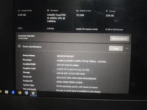 Laptop Lenovo ThinkPad T490s 8GB Intel Core I5 SSD 128GB