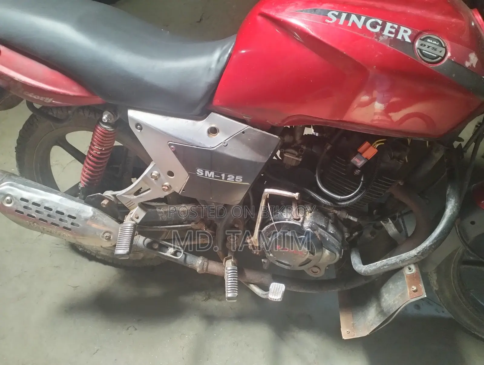 Motorcycle 2013 Red