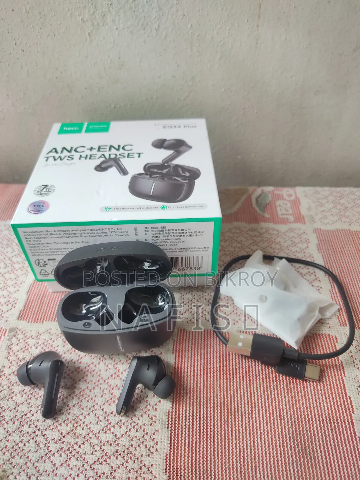 Huco EQ34 Plus ANC + ENC