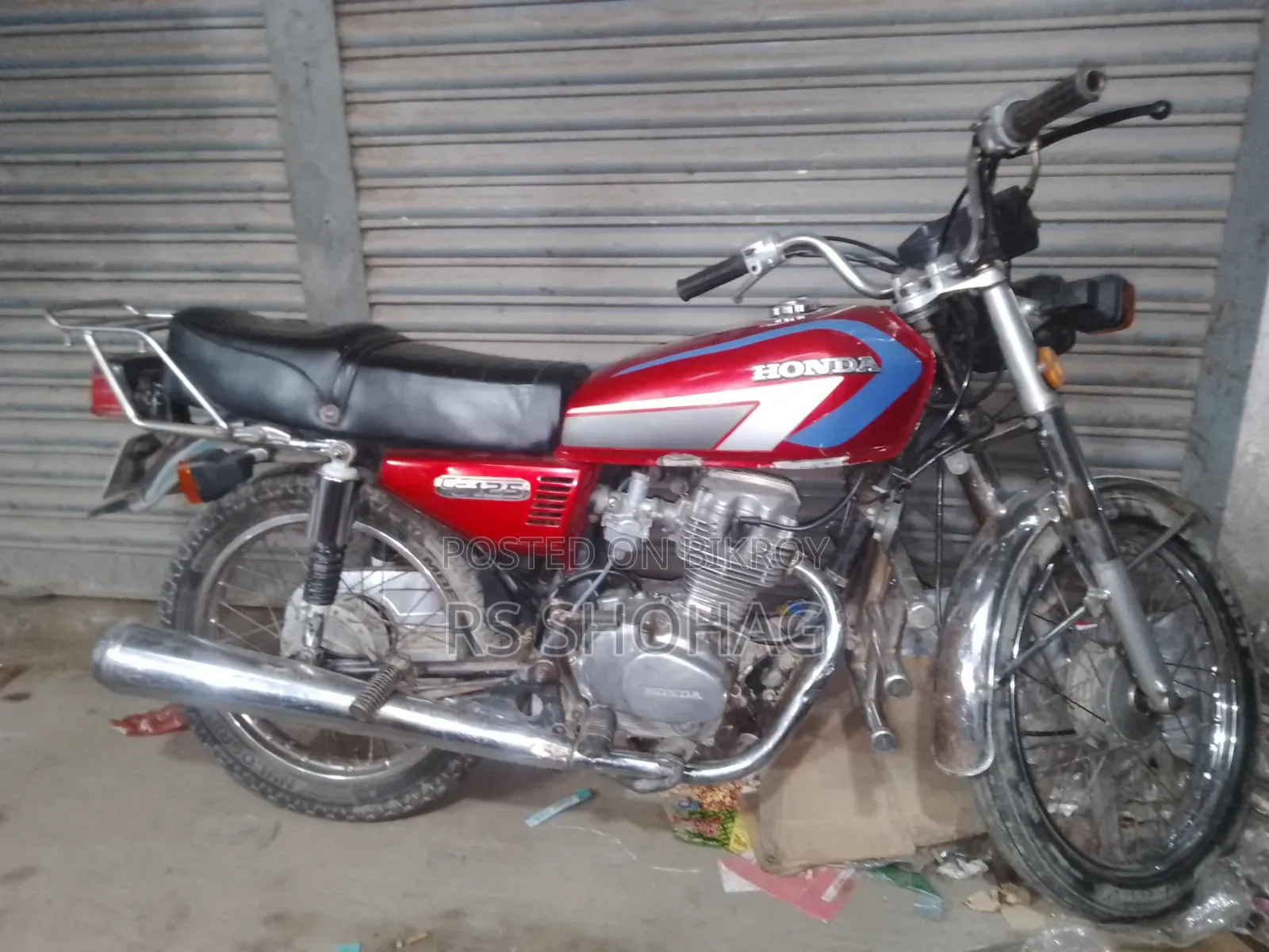 হোন্ডা সিজি১১০ ১৯৯৭ লাল