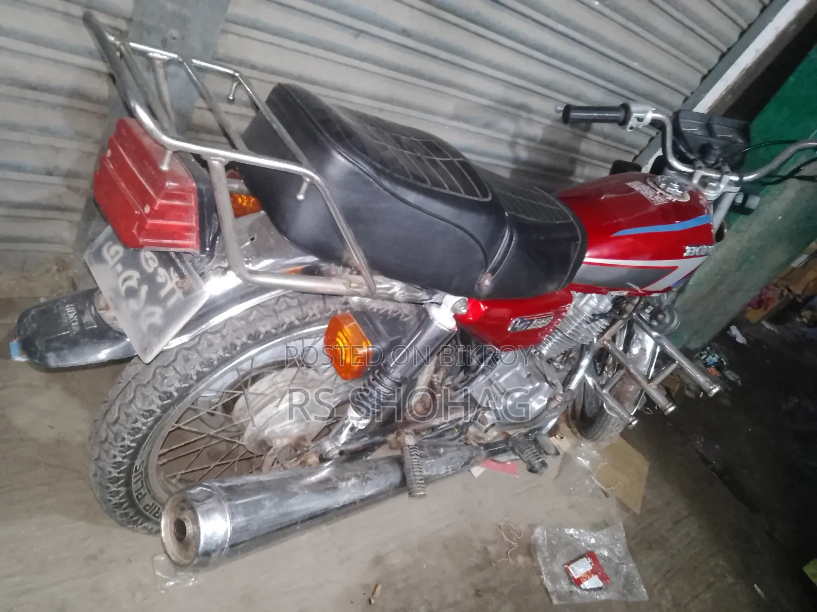 হোন্ডা সিজি১১০ ১৯৯৭ লাল