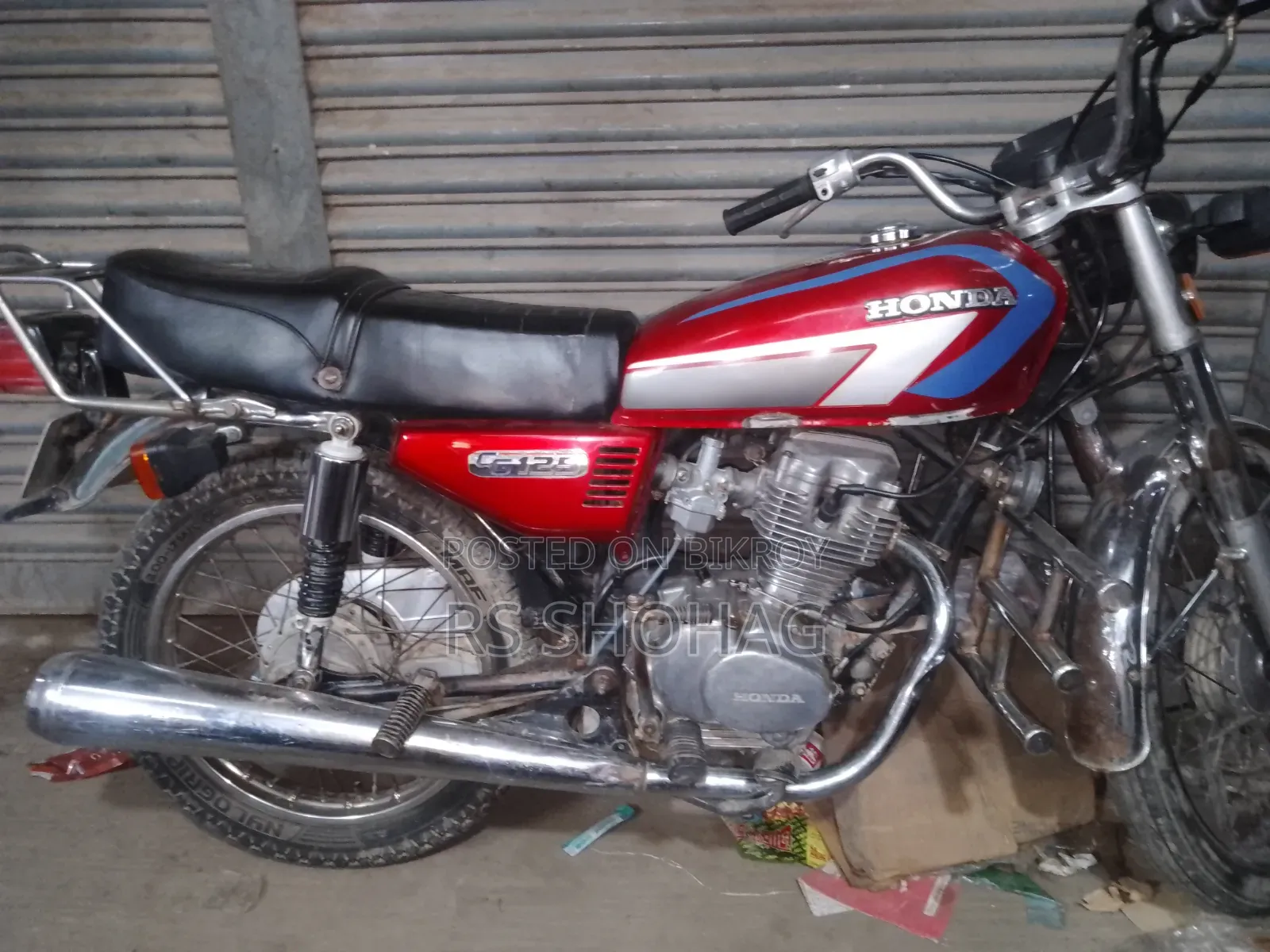 হোন্ডা সিজি১১০ ১৯৯৭ লাল