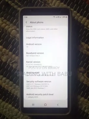 স্যামসাং গ্যালাক্সি এম০১ কোর ১৬ জিবি ব্ল্যাক