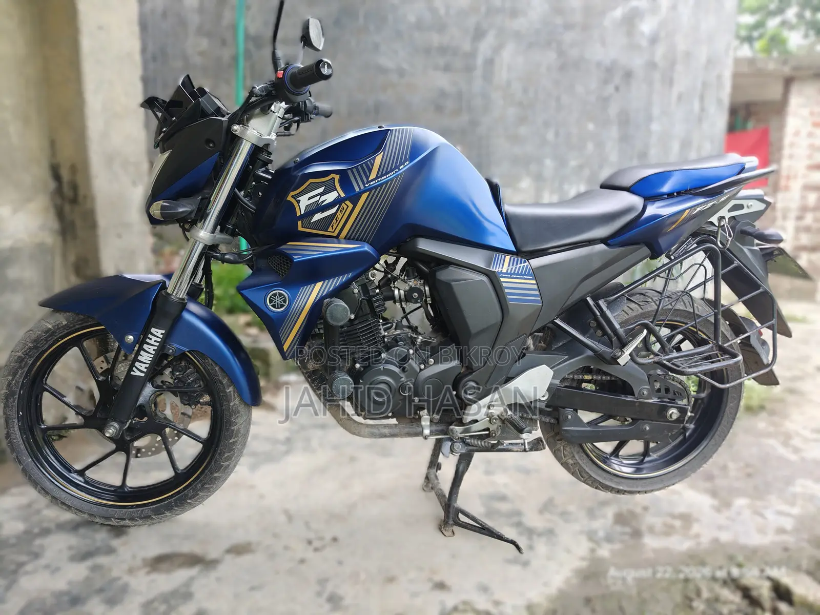 Yamaha FZS V2 2024 Blue