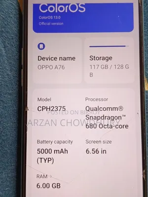 Oppo A76 128 GB