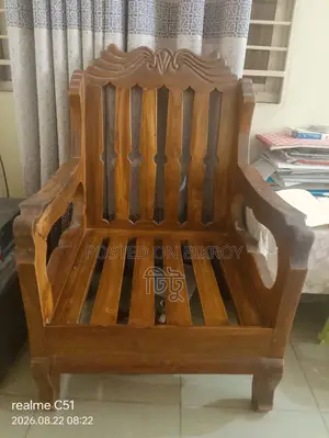 Sofa Set 3+1 Made of Teak Wood