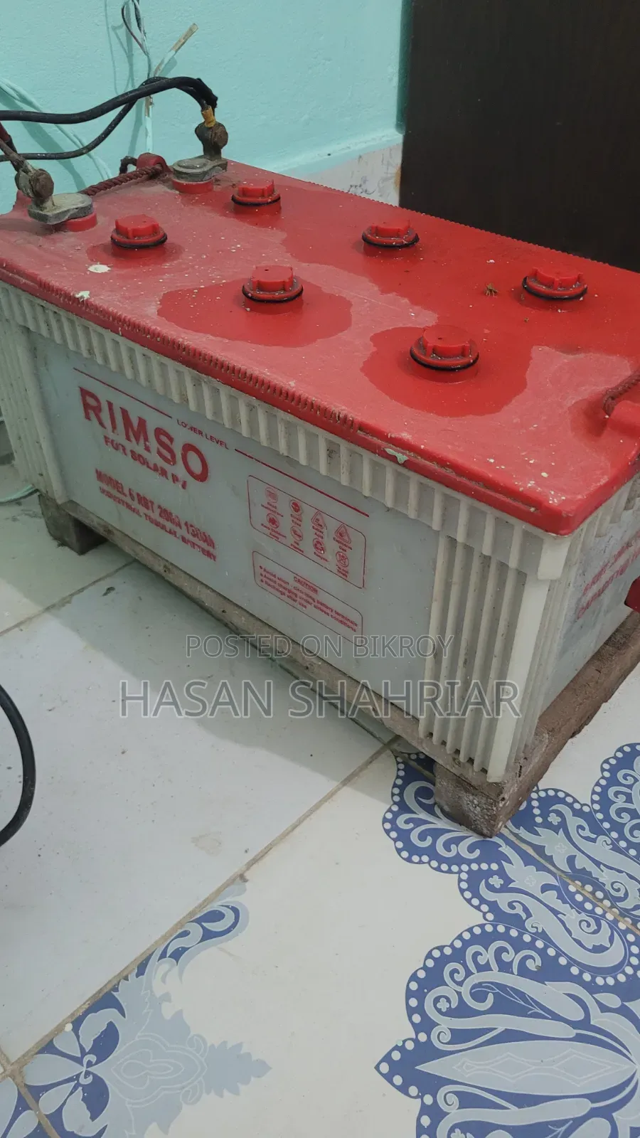 Battery Rimso Solar 130mah