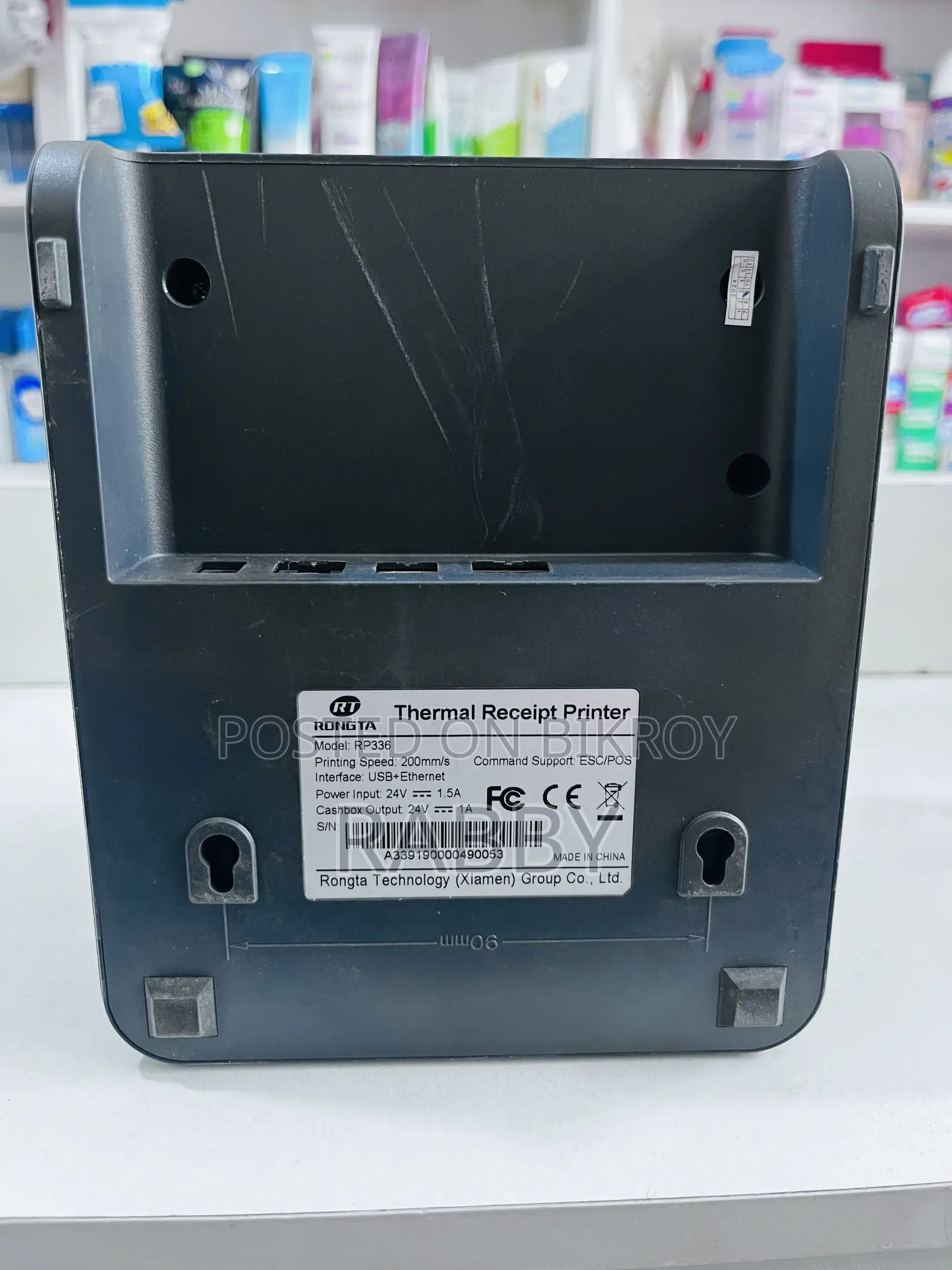 Sale of RONGTA RP336 Thermal POS Receipt Printer