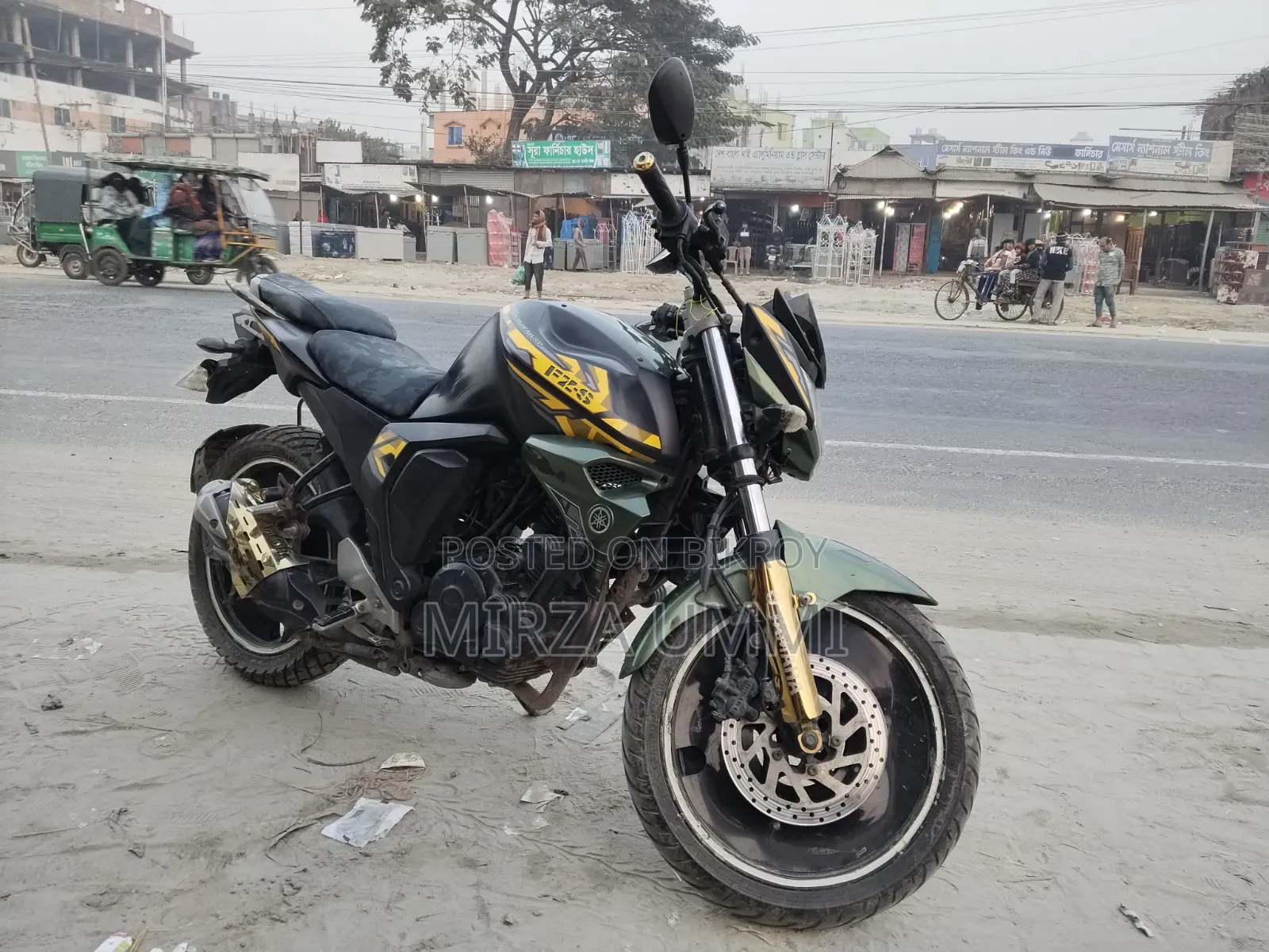 Yamaha FZS V2 2018 Green