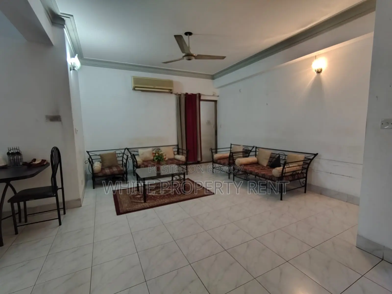 Furnished 3-Bedroom Apartment in White Property, Gulshan for Rent