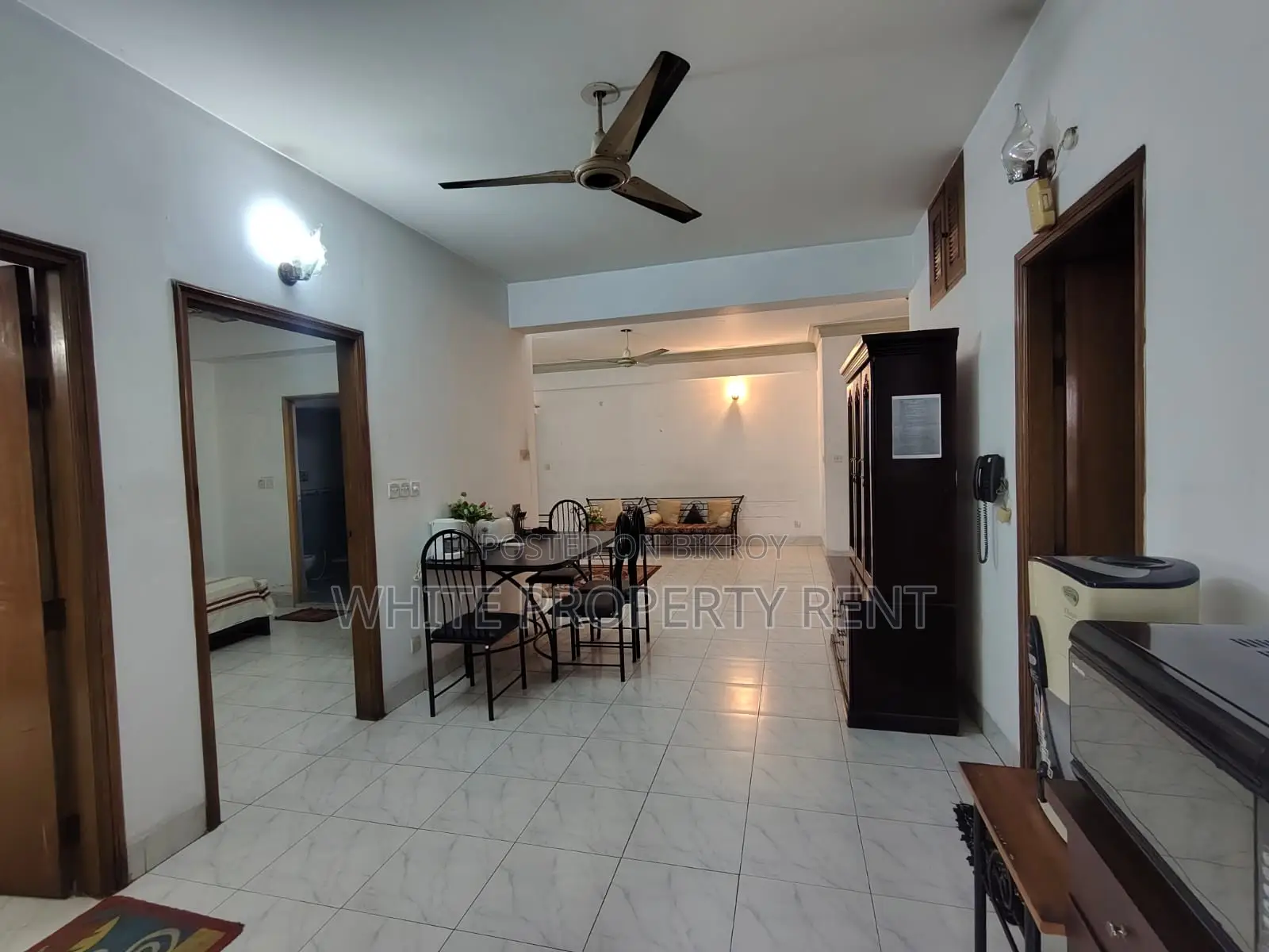 Furnished 3-Bedroom Apartment in White Property, Gulshan for Rent