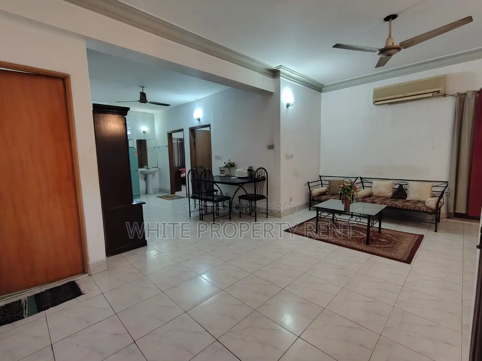 Furnished 3-Bedroom Apartment in White Property, Gulshan for Rent