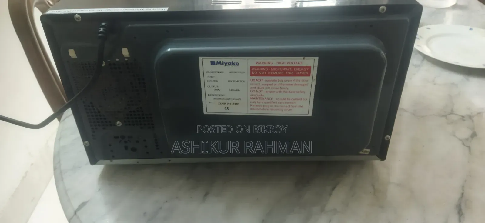 Miyako Microwave Oven