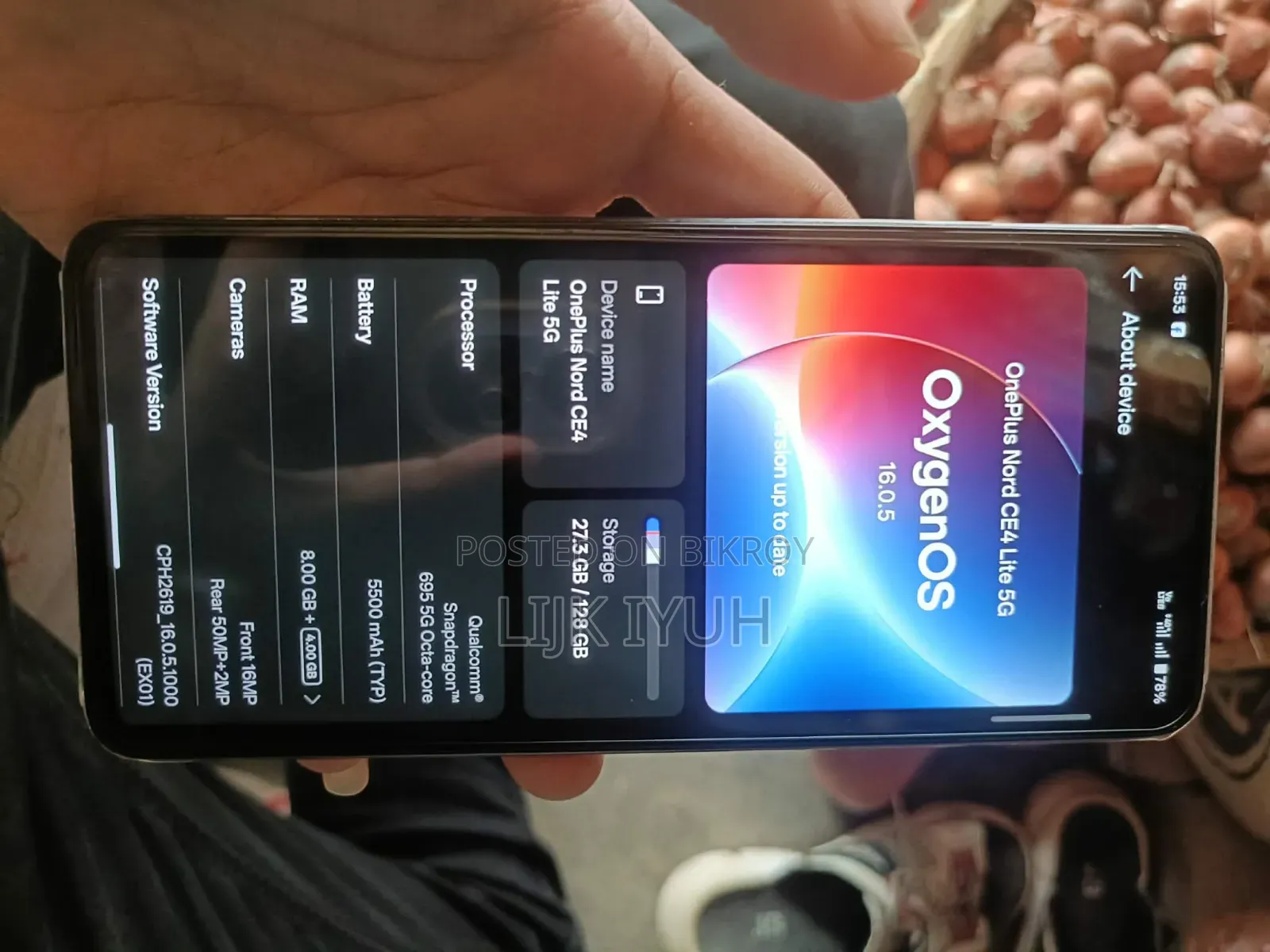 New OnePlus Nord CE4 Lite 256 GB Black
