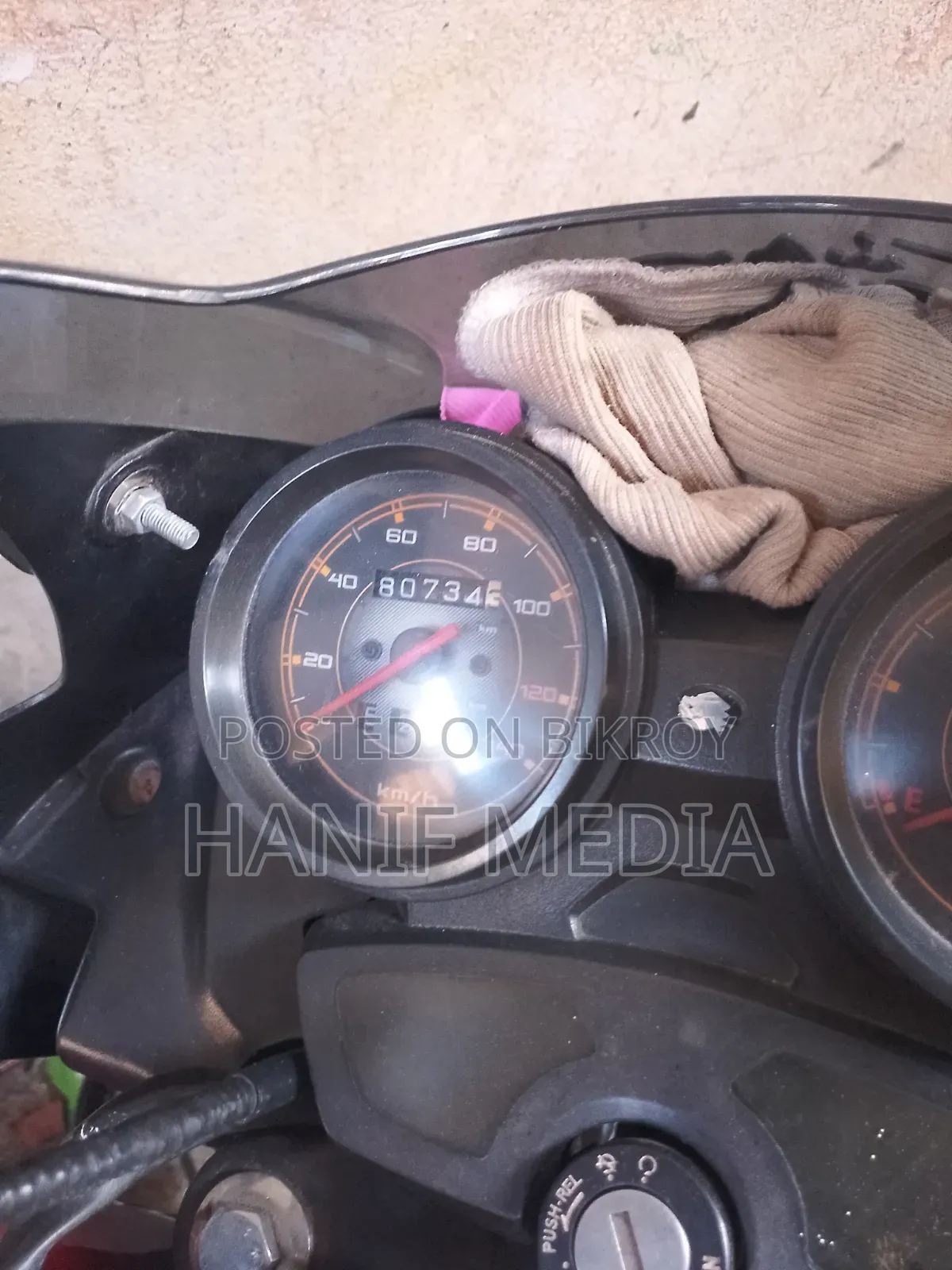Bajaj Discover 150 2014 Red