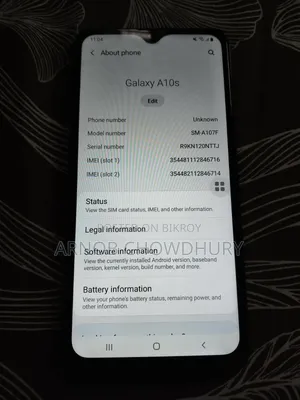 স্যামসাং এ১০ ৩২ জিবি নীল