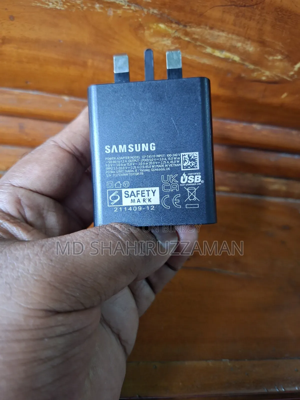 Samsung 45 Watt PD Charger
