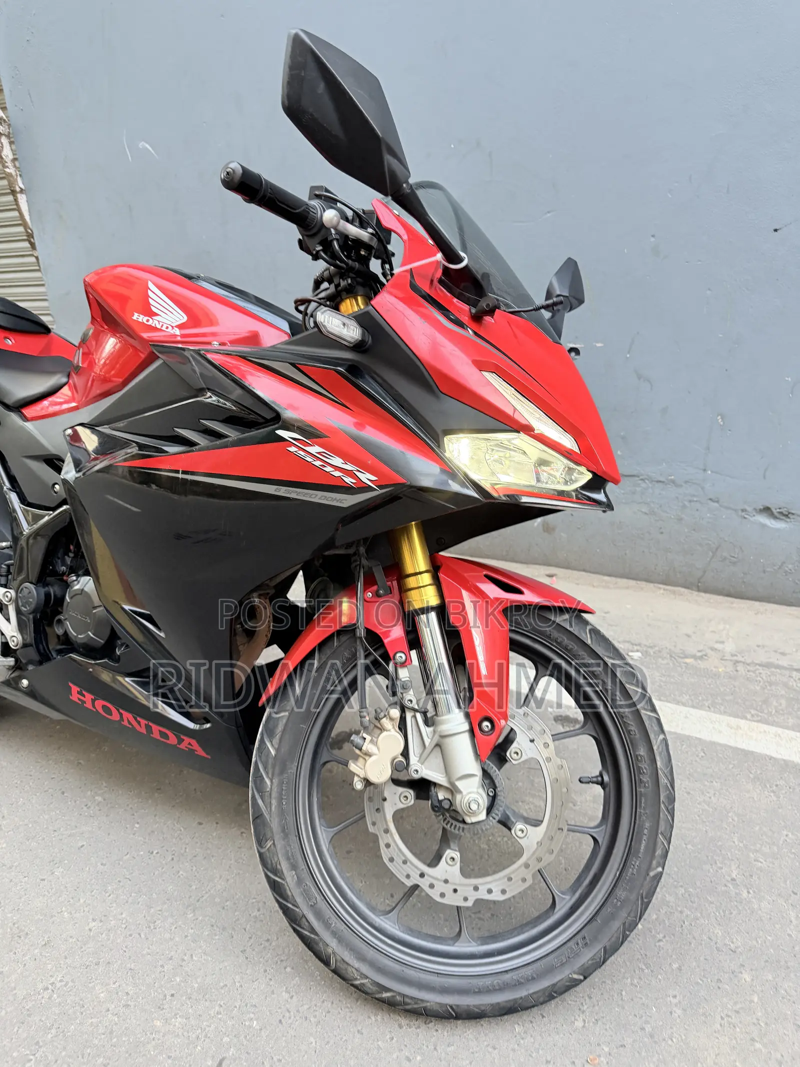 Honda CBR 2024 Red