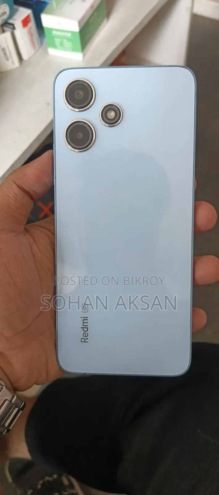 শাওমি রেডমি ১২ ৫জি ১২৮ জিবি ব্লু