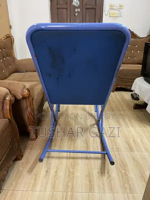মেটাল ফ্রেমের আরামদায়ক রকিং চেয়ার (Blue Rocking Chair)