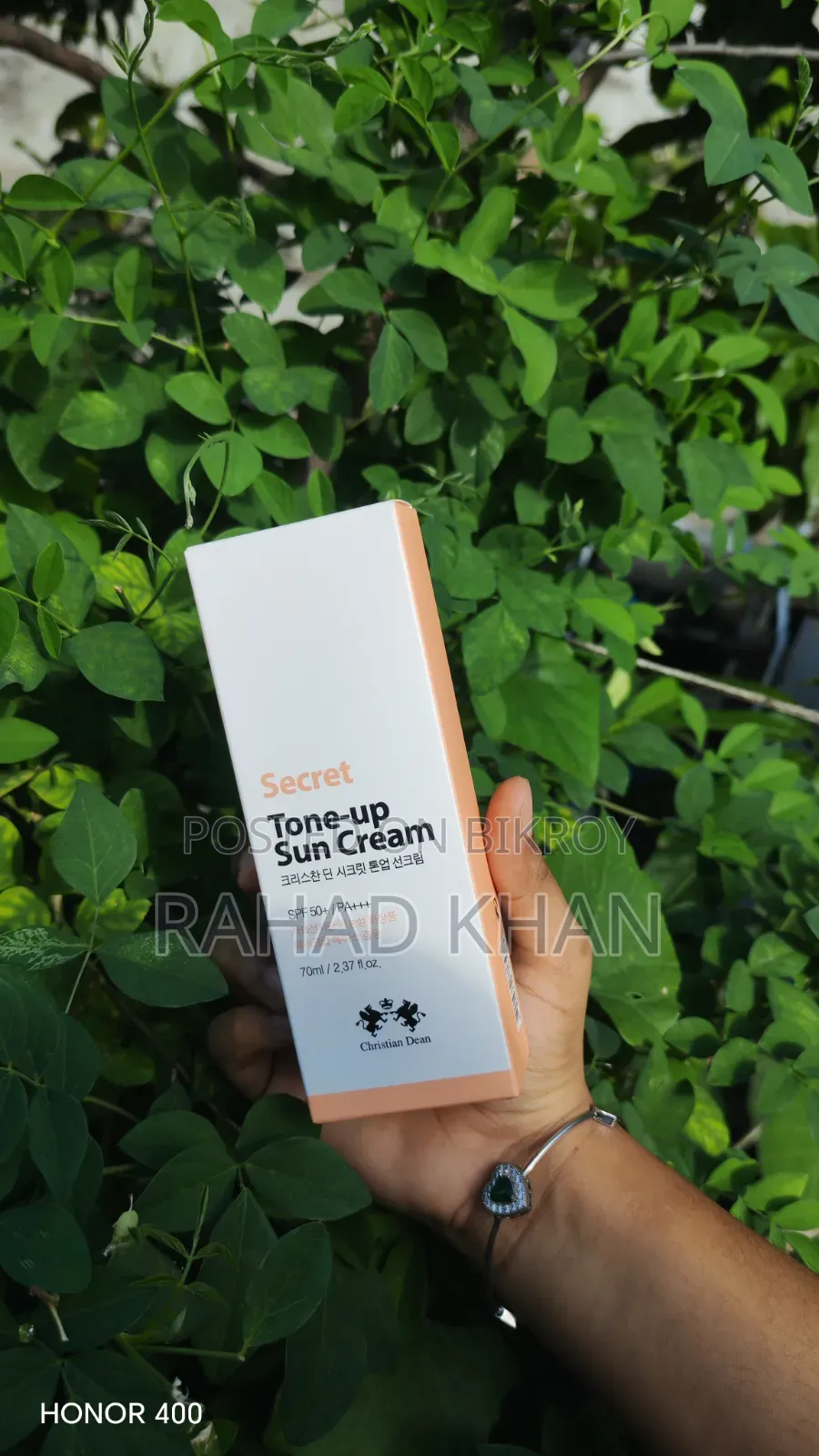 Christian Dean Secret Tone Up Sun Cream