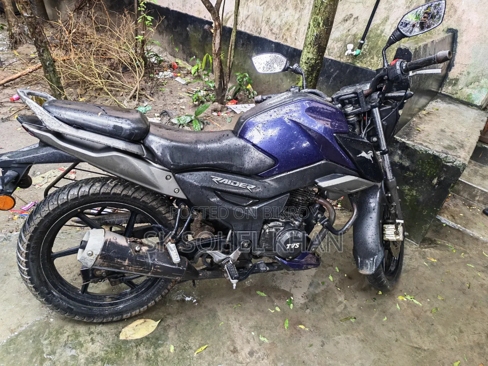 TVS Raider 125 2022 Blue
