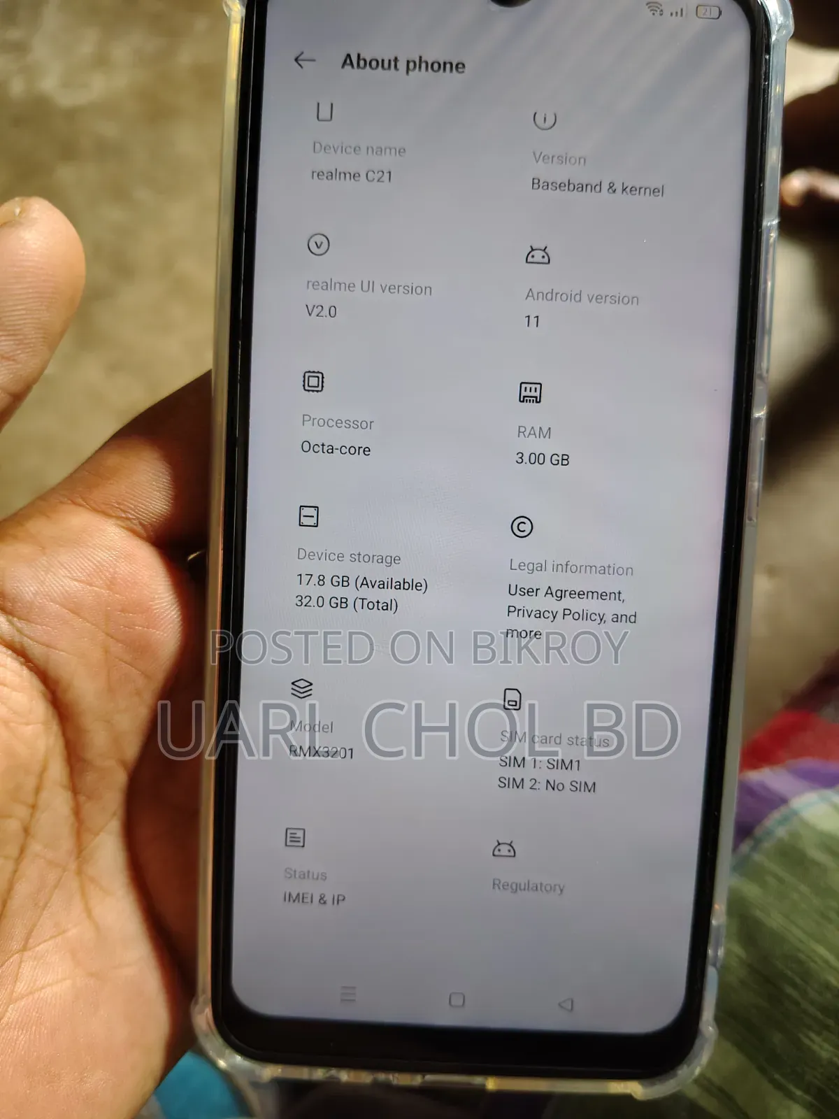 Realme C2 32 GB Blue