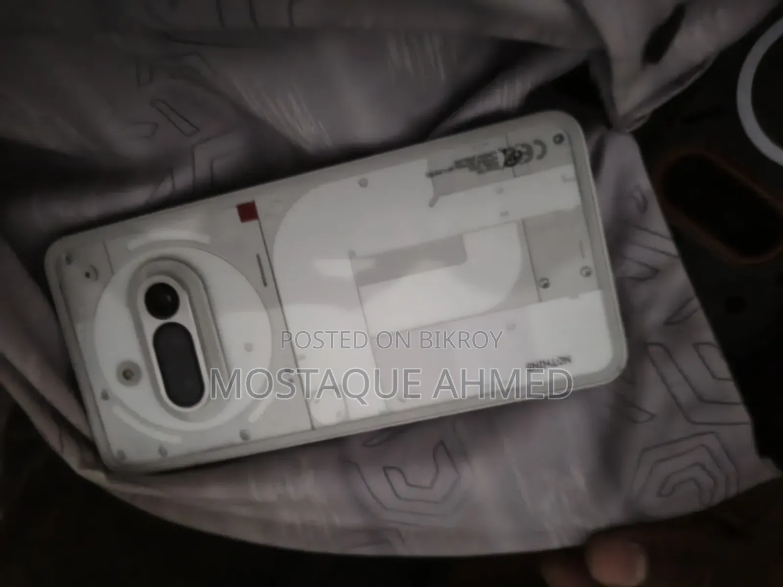 নাথিং ফোন ৩এ ১২৮ জিবি সাদা