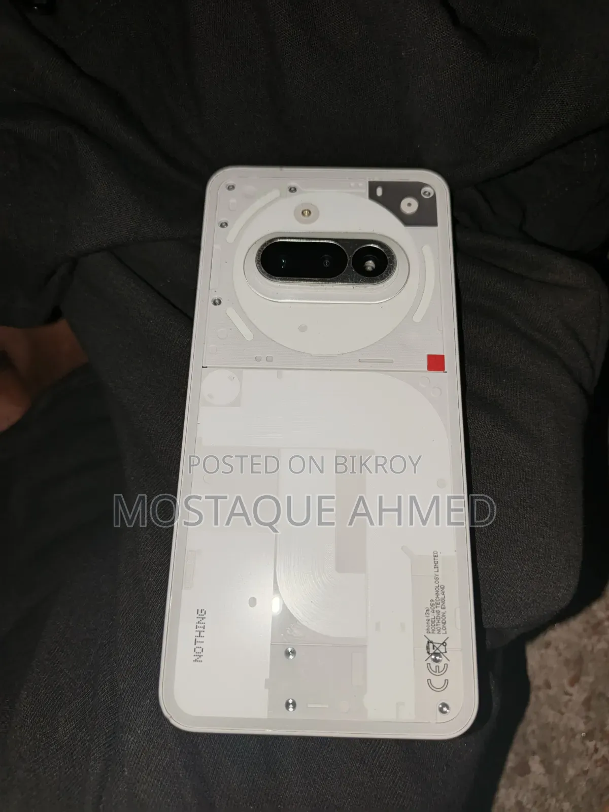 নাথিং ফোন ৩এ ১২৮ জিবি সাদা